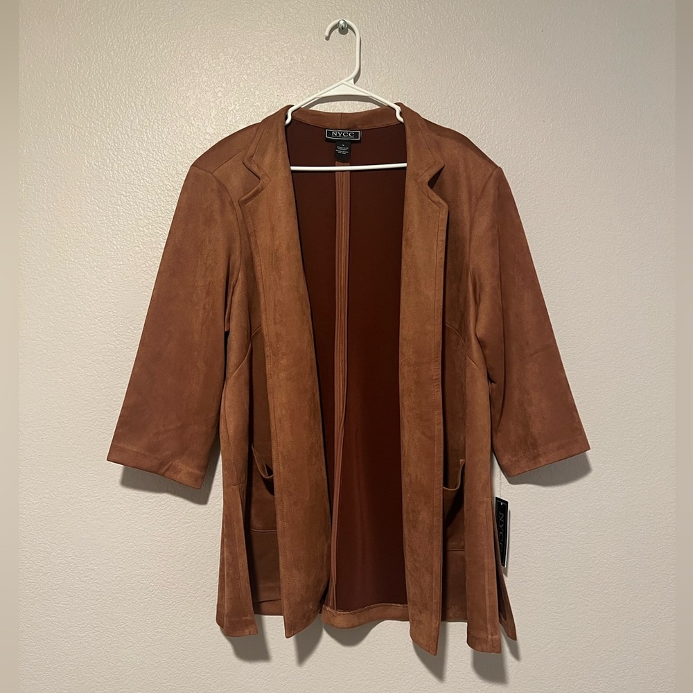 NYCC Women's Tan/Brown Blazer